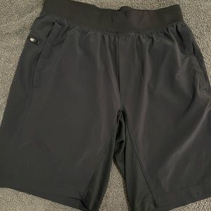 Black lulu lemon shorts